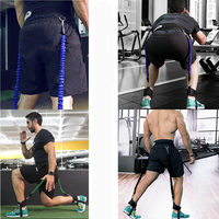 Bande de résistance MMA Fitness Foot Bounce Vertical Jump Trainer-Bande de résistance à la boxe