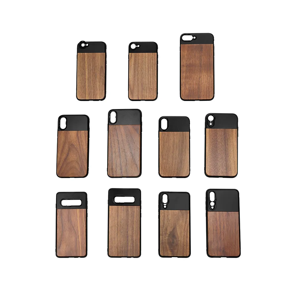 Wooden Phone Case IBOOLO m17 Smartphone Lens Wooden Phone Case