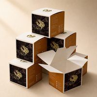 Boîtes d'emballage cosmétique sur mesure, spécifications de luxe, prix compétitif, boîte en papier kraft, emballage pour soins de la peau