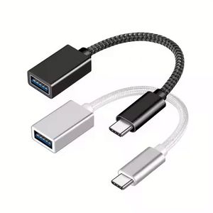 สายเคเบิล OTG ความเร็วสูง USB3.0 10Gbps สาย USB-C to USB OTG สายชาร์จ 5A สำหรับแล็ปท็อปและโทรศัพท์มือถือ - Product Image 1