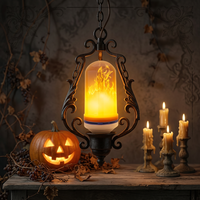 Ampoule LED E27 5W 7W, lumière ambrée 1800-2000K, boîtier PC, AC85-265V, pour décoration intérieure et fêtes