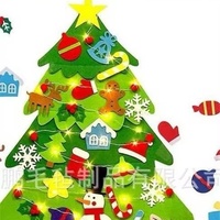 Nouvelles décorations lumineuses transfrontalières en plastique pour sapin de Noël, arrangement festif 3D, lumières LED IP42 Modèle 0365 avec interrupteur
