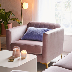 Muebles del hogar antiguo urbano Outfitters Marcella sofá de terciopelo - Product Image 6