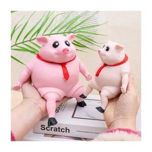 Hot Màu Hồng Con Heo Đất Hình Squishy Mềm Cát Bóp Đồ Chơi Unisex Tpr Căng Thẳng Cứu Trợ Vui Vẻ Đồ Chơi Cho Bé Trai Và Bé Gái - Product Image 1