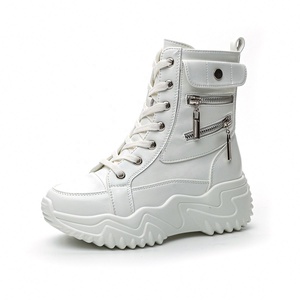 High End Korean Western Classic ZIP Closure Fashion Shoes for Petite Women Mid Length Creates Slim Legs - Product Image 5