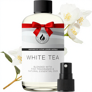Diffusore di Lusso Aroma Country Tè Bianco, Ricarica di Olio Essenziale, Sicuro <span class=keywords><strong>per</strong></span> Bambini, Puro Non Diluito, Fragranza Naturale <span class=keywords><strong>per</strong></span> <span class=keywords><strong>la</strong></span> <span class=keywords><strong>Casa</strong></span> a Lunga Durata - Product Image 1