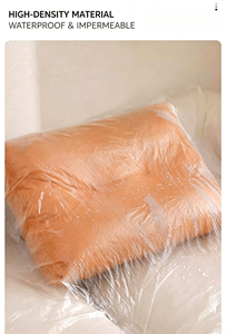 Protection intégrale contre <span class=keywords><strong>la</strong></span> poussière : Film plastique robuste anti-poussière et anti-griffures de chat pour <span class=keywords><strong>la</strong></span> rénovation, protection épaisse pour meubles - Product Image 2