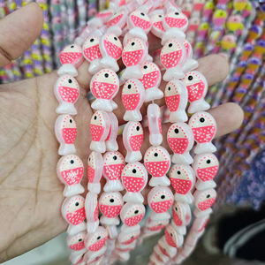 Cuentas de Cristal Pintadas a Mano con Forma de Pez, Cuentas de Cristal con Puntos, Cuentas de Amistad, Suministros de Joyería al por Mayor, <span class=keywords><strong>Holan</strong></span> HP0030 - Product Image 5