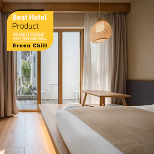 Conjunto de Muebles Combinados para Recepción y Dormitorio de Hotel, Diseño Moderno y de Lujo para la Planificación de Espacios Interiores de Hotel - Product Image 1