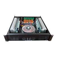 Amplificateur de puissance professionnel modèle CA avec transformateur toroïdal haute puissance, adapté aux spectacles sur scène, aux événements en plein air, aux karaokés et aux mariages.