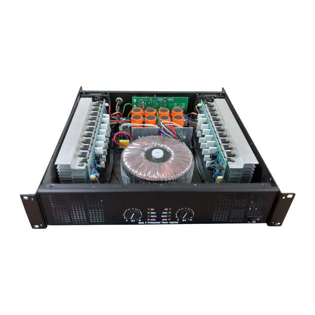Professional Power Amplifier CA Model with Toroidal Transformer High Power Suitable for Stage Performance Outdoor KTV Wedding