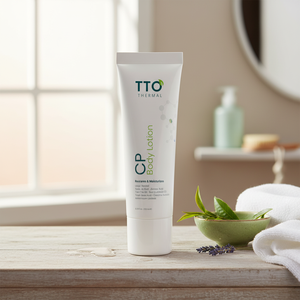 Lotion Corporelle Thermique TTO 200ml à l'Acide Hyaluronique, Acide Salicylique et Huile d'Arbre à Thé – Hydratation Profonde, Thérapie Apaisante et Exfoliante - Product Image 3