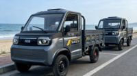 Vehículo Eléctrico, Mini Auto Eléctrico, Auto Eléctrico de Baja Velocidad, Camioneta Eléctrica Resistente para Transporte de Carga, Mini Camioneta Eléctrica de Dos Asientos