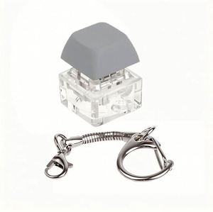 Wholesale <b>Custom</b> Design Logo Mechanical Keyboard <b>Keychain</b> Keycap Relieve Stress Switches Key Chain Decompression <b>Keychain</b> - Product Image 6