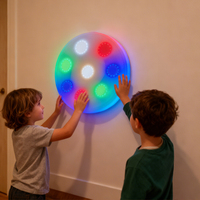 Jeu de puzzle électronique unisexe à succès, jeu de puzzle de table en plastique pour enfants, machine de puzzle sensoriel à poussée rapide