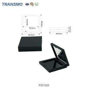 ตลับใส่เครื่องสำอางแบบสี่เหลี่ยมเปล่า สำหรับใส่แป้งอัดแข็ง อายแชโดว์ คอนซีลเลอร์ บลัชออน บรรจุภัณฑ์เครื่องสำอาง รีไซเคิลได้ ขายส่ง - Product Image 2