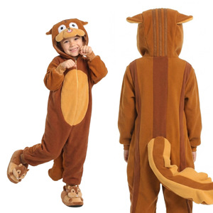 Pyjamas animaux pour enfants, costumes de cosplay d'Halloween, tenues de performance dinosaure de dessin animé, costumes respirants pour enfants, collection Printemps 2026 - Product Image 2