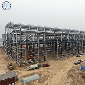 Estructura de Acero Prefabricada Moderna para Uso en Fábricas, Almacenes y Talleres - Marca YUHUI con 5 Años de Garantía - Product Image 5