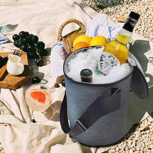 All in One Party Cooler Bag with Folding Design and Insulated Compartments for Tailgating and Outdoor Events - Product Image 6