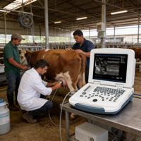 Échographe vétérinaire portable pour hôpitaux vétérinaires, certifié CE, sûr et fiable