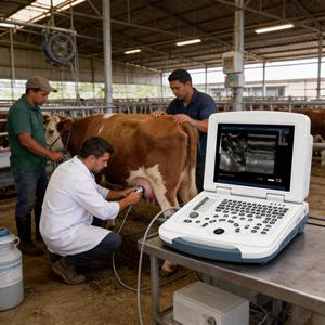 Escáner de Ultrasonido Veterinario Portátil para Hospitales de Animales, Certificado CE, Seguro y Confiable - Product Image 5
