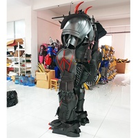 Changement de couleur Version taureau démon roi en gros portable lumière LED Robot Costume adultes activité fête Robot Costume