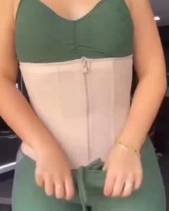 Zip Style Corset taille formateur Corsets fermeture éclair sous le buste <span class=keywords><strong>perdre</strong></span> du poids <span class=keywords><strong>ventre</strong></span> Abdominal Sport ceinture sablier corps Shaper pour les femmes - Product Image 3