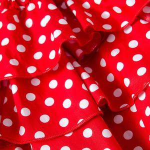 Nouvelle Arrivée Robe d'été pour Filles à Bretelles Fines, Dos Nu, Superposée, Couleur Unie, Écologique - Product Image 4