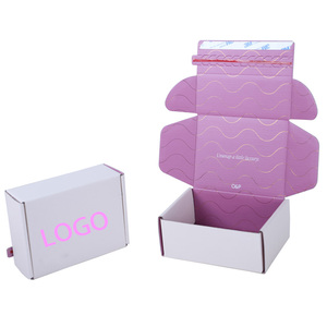 Bưu phẩm vận chuyển sản phẩm Hộp biểu tượng tùy chỉnh emballage cosmetique tông Đóng gói hộp giấy - Product Image 4