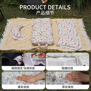 Ensemble de coussins pour poussette pour animaux de compagnie, en pur coton, épais et chaud, pour chien et chat - Product Image 4