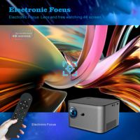 2024 nouveau style projecteur à domicile théâtre utilisé home cinéma affaires téléphone mobile avec haut-parleur LED haute luminosité 8000 Lumens