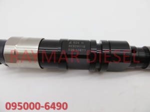 Iniettore di carburante Diesel Common Rail originale 095000-6490 per John D 6068 e 4045 RE529118, RE546781, RE524382, SE501926 - Product Image 4
