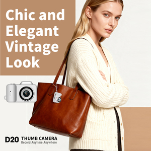 Mini Cámara D20 1080P HD, Videocámara Portátil con Lente Gran Angular de 130°, Iluminación Auxiliar y Visión Nocturna - Product Image 4