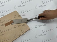 Offre Spéciale – Outils de ciseaux de sculpture professionnels de qualité supérieure pour le nettoyage des fonds de bouteilles, avec manche en bois, pour le bricolage
