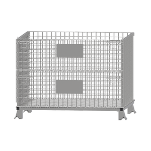 Cages de stockage en treillis métallique prêtes pour l'automatisation |   AGV et AS/RS compatibles pour le flux de matériaux dans les usines intelligentes - Product Image 3