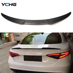 New Electric Automatically Universal Rear Trunk Tail Boot Lid Car Spoiler  Wing For All Sedan Glossy Carbon Fiber - Spoilers & Wings - AliExpress