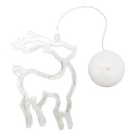 Guirlande lumineuse LED créative à ventouse pour fenêtre de Noël, décorations suspendues extérieures transfrontalières IP20