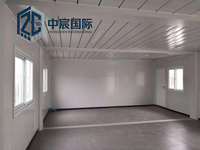 Module de bureau mobile en acier détachable Zhongchen – Suite de showroom préfabriquée moderne et modulaire, kit complet pour l'installation de maisons conteneurs