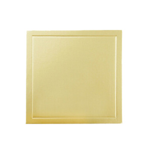 Plaques de <span class=keywords><strong>Base</strong></span> à gâteau carrées épaisses, en feuille d'aluminium dorée, en carton ondulé, vente en gros, 12 pièces, 2-3mm - Product Image 5