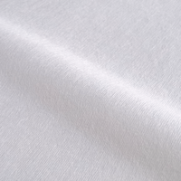 Serviettes jetables blanches en gros 50cm*70cm en pâte de bois, serviettes simples professionnelles pour manucure et pédicure