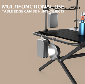 Ultra-light and Compact Beach Picnic <b>Outdoor</b> <b>Folding</b> <b>Table</b> Mini <b>Folding</b> Beach Picnic Roll <b>Table</b> - Product Image 2