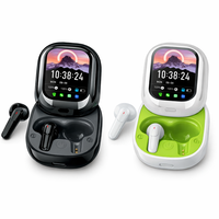 Écouteurs sans fil tactiles couleur avec IA pour Android, longue autonomie, réduction du bruit, nouvelle traduction IA pour casque BT