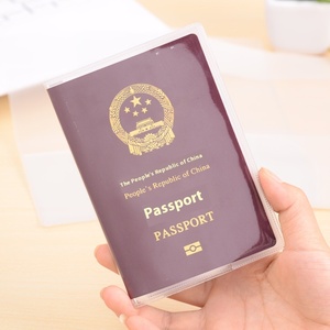 Không thấm nước đa chức năng PVC hộ chiếu và ID chủ thẻ trong suốt B7 cuốn sách bìa làm bằng nhựa bền - Product Image 6