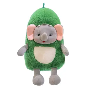 Wholesale Custom Chinese New Year of Animal Mascot Stuffed Animal Green toys Plush Toy