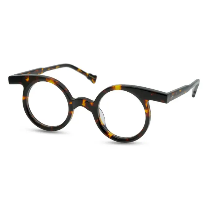 カスタムアイウェアディスプレイスタンドサプライヤーブルーライトブロッキングファッションアイウェア女性アセテート眼鏡フレームラウンド光学メガネ