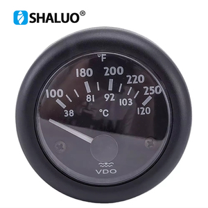 जनरेटर स्पेयर पार्ट्स पानी का तापमान गेज 12v 24v वैकल्पिक 38 ~ 120c - Product Image 1