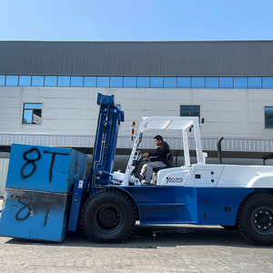 Nouveau chariot élévateur diesel ZLIN 16 tonnes 4x4 tout-terrain avec fourches/accessoires pour travaux de construction - Product Image 5