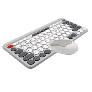 Ergonomic Slim Wireless Keyboard and <b>Mouse</b> Combo with <b>for</b> Rechargeable Battery-in Stock - Product Image 6