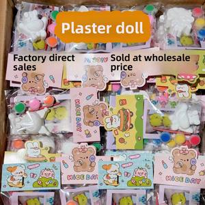 Muñeca Blanca 3D en Blanco para Pintar y Colorear, Estilo <span class=keywords><strong>Graffiti</strong></span>, para Puesto de Mercado Nocturno, Emprendedorismo, DIY, Pintura a Color, Juguetes, Altura - Product Image 4