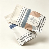 Pochette à tabac à rouler personnalisée, imprimée, anti-odeur, en Mylar, avec fermeture éclair, résistante à l'humidité, 25g 30g